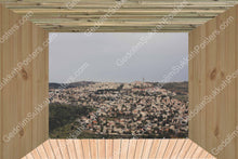 Load image into Gallery viewer, Yerushalayim Sukkah Mural
